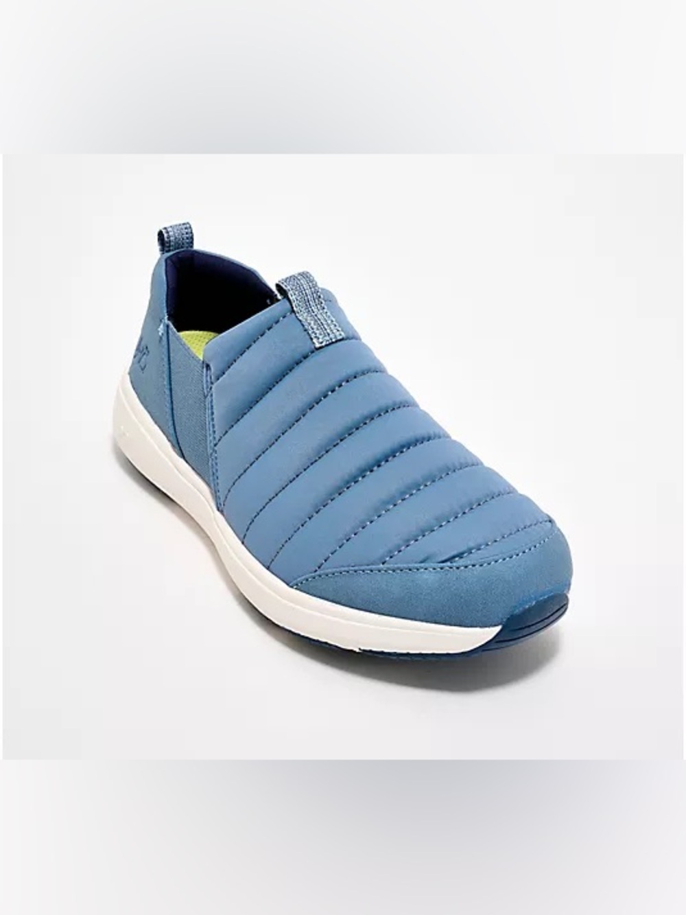 Ryka Women's Slip-On Quilted Sneakers in Dusty Blue